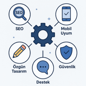 izmir kurumsal web sitesi destek hizmeti